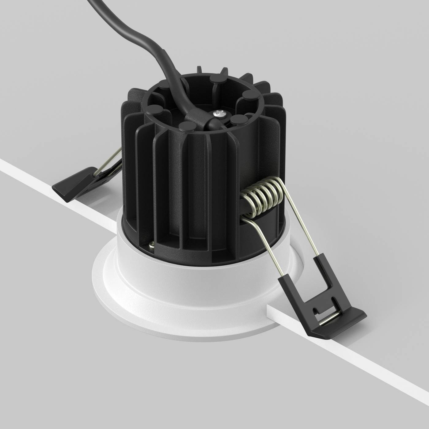 DL058-7W4K-W Встраиваемый светильник Maytoni Round DL058-7W4K-W