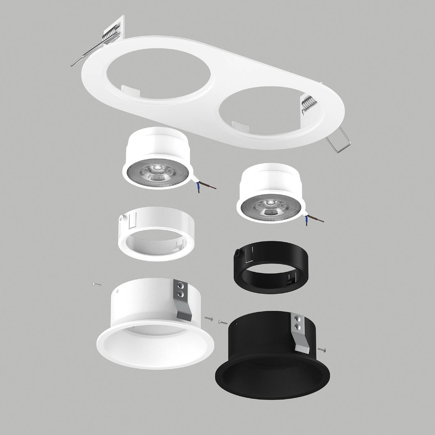 D6560607WBMOD Комплект со светильником Lightstar Domino D6560607WBMOD
