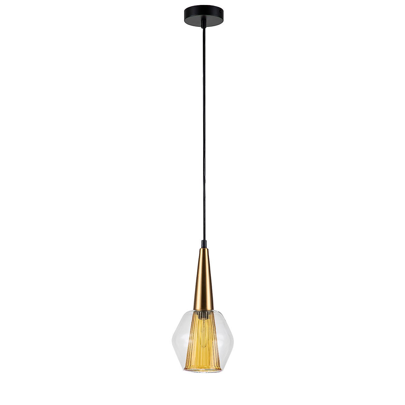 V000144 Светильник подвесной Indigo Narciso 13002/1P Black V000144