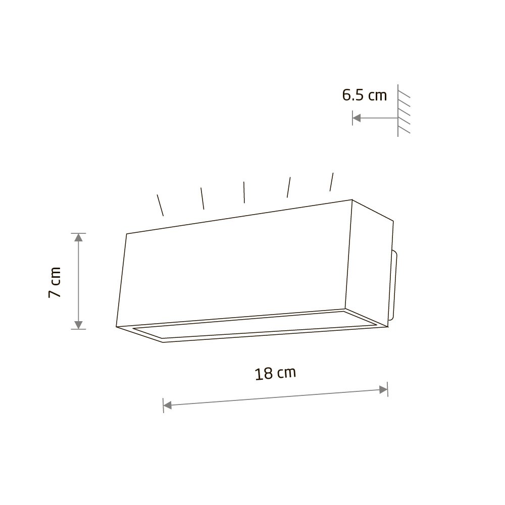 Уличный LED настенный светильник Nowodvorski Unit Led 9122