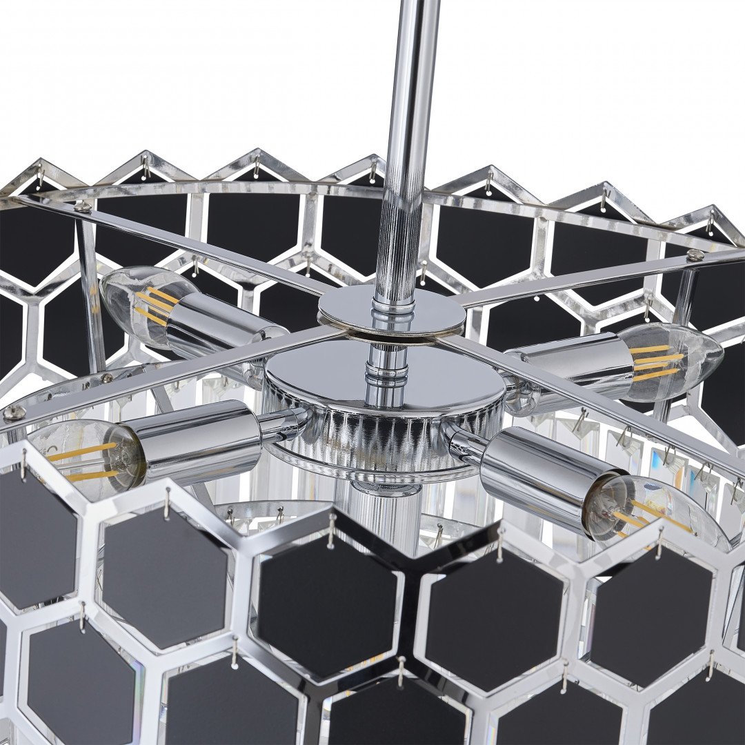 375009/4+2/300/480 CR Люстра на штанге Arte Milano Sorrento-5009 375009/4+2/300/480 CR