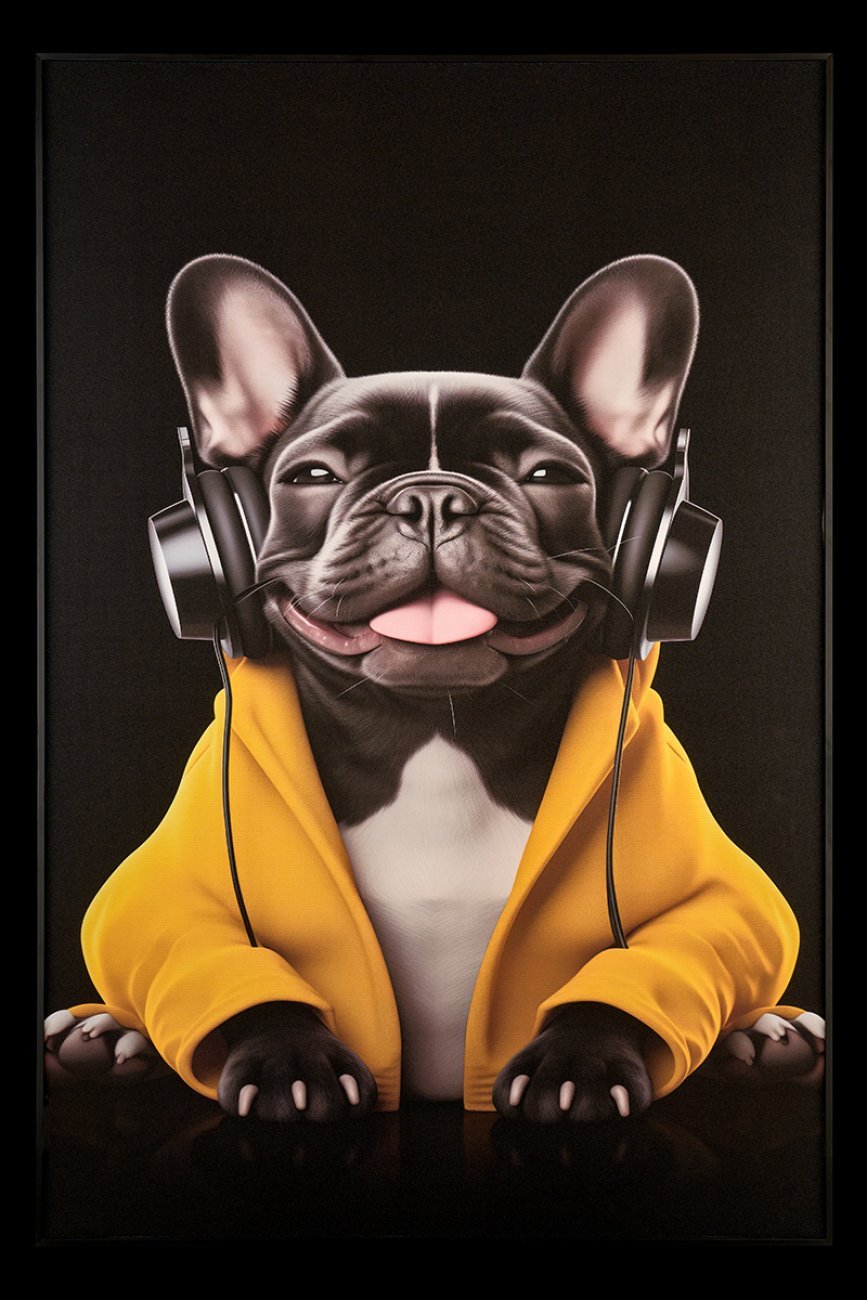 TD143 Картина настенная Teona Decor Dog TD143