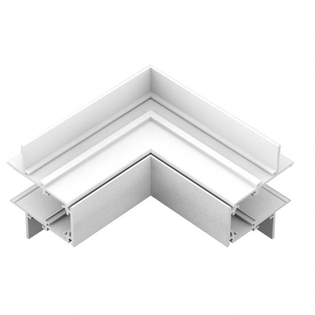 OUTTER CORNER CONNECT 4822-022-95/95-WH Коннектор для шинопровода iLEDEX TECHNICAL VISION48/22 OUTTER CORNER CONNECT 4822-022-95/95-WH