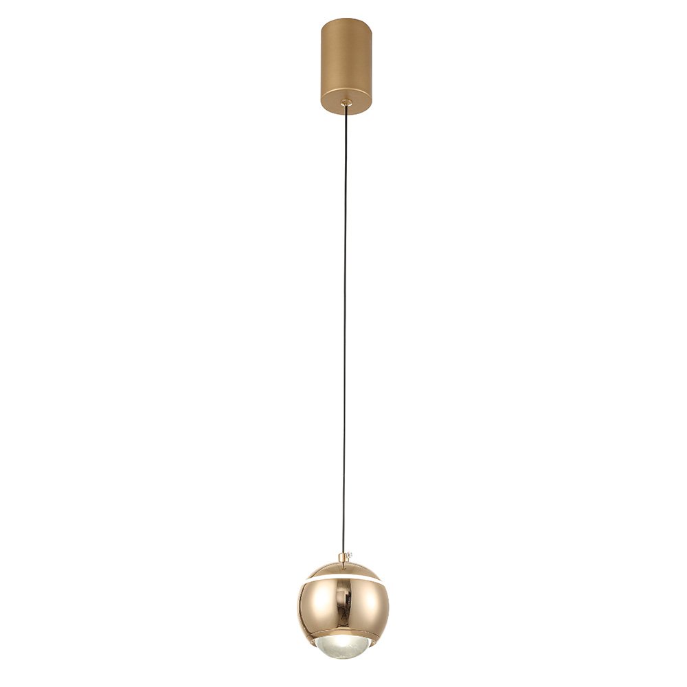Светильник подвесной Crystal Lux Caro CARO SP LED GOLD
