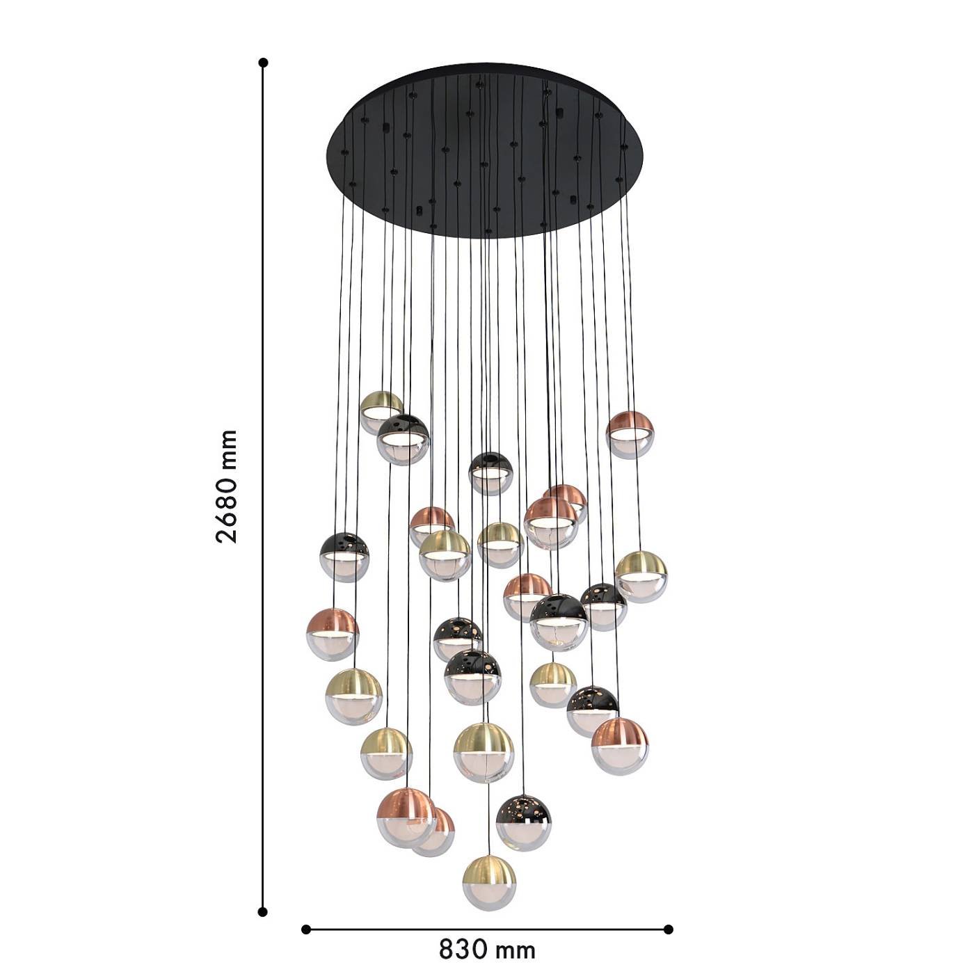 4371-27P Люстра каскадная Favourite Luna 4371-27P
