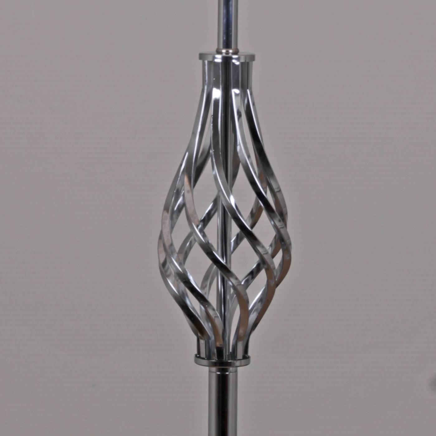 Торшер напольный Reluce 86578-0.6-01 CH (SHADE 1718B WH)