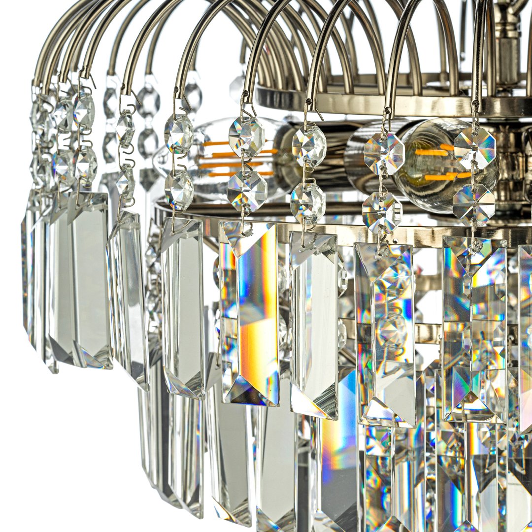 Подвесная хрустальная люстра Sabina Arti Lampadari Sabina E 1.5.32.100 N