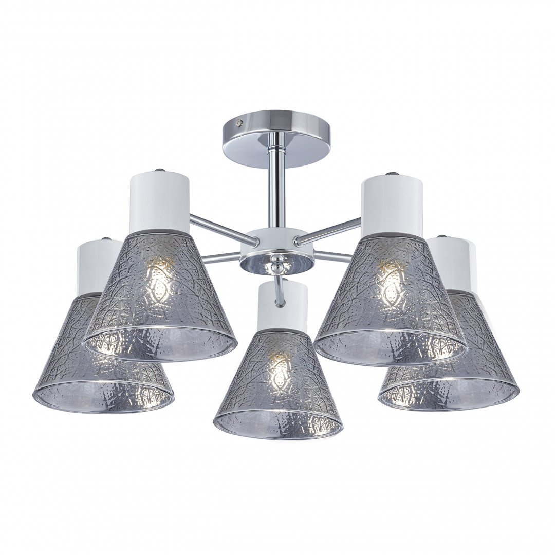 322408/5 CR+WH Потолочная люстра Arte Milano Napoli 322408/5 CR+WH