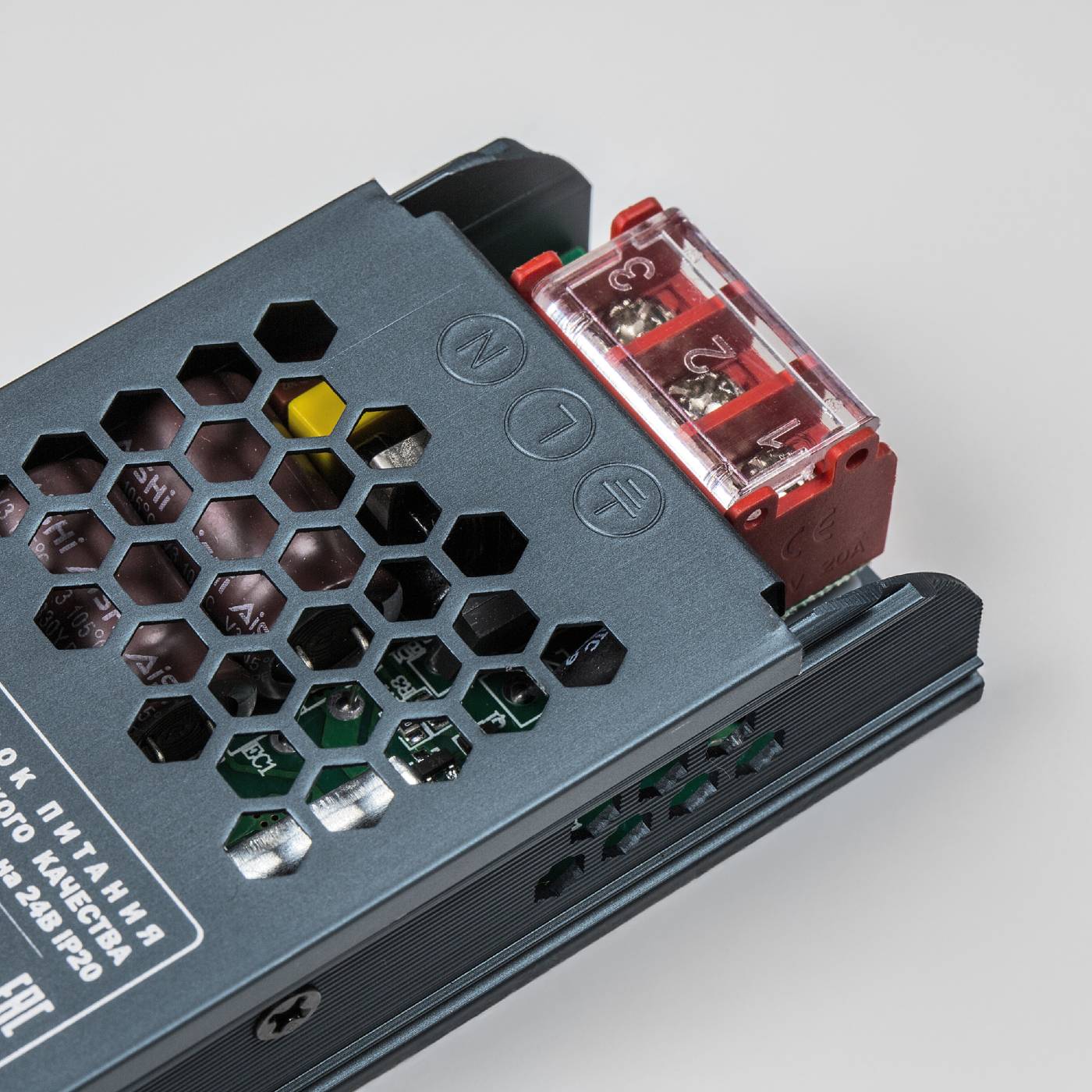 Тросовая система CORDA 5м и блок питания на 100W (max мощность ленты 18W/метр) Lightstar Corda 100CORDA5