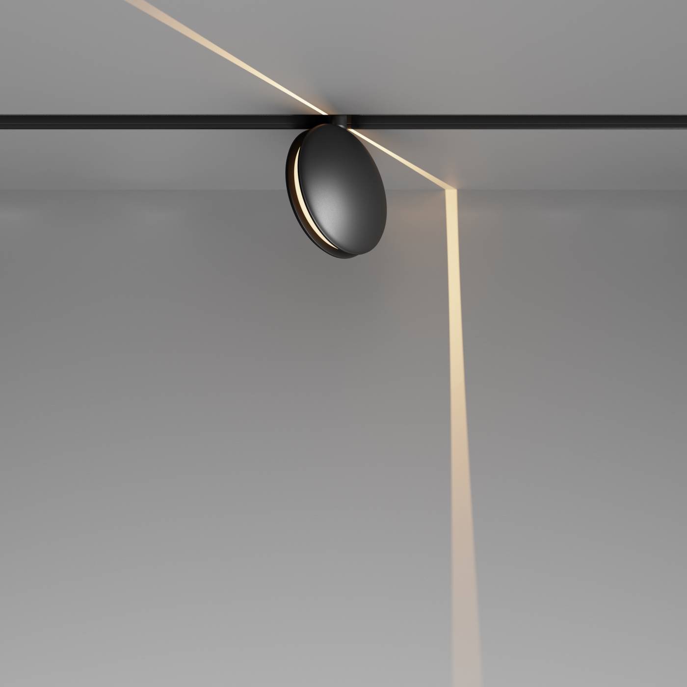 TR090-2-6W3K-B Трековый светильник Maytoni Outline Exility TR090-2-6W3K-B