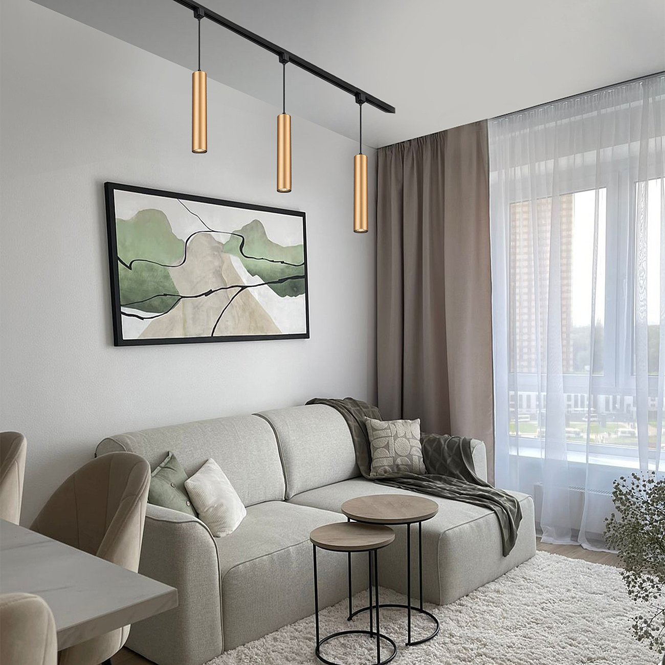 Трековый светильник Escada 20001 20001TRP/01 BR