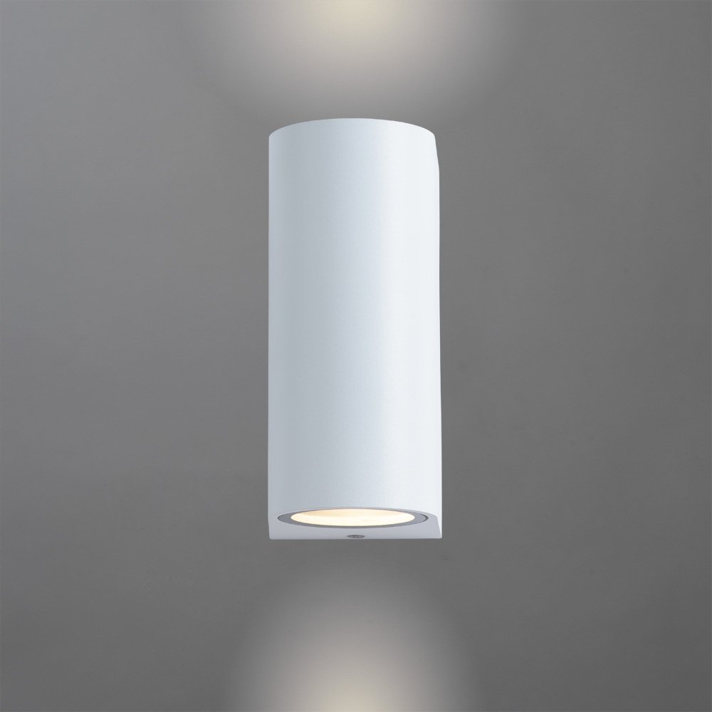 Уличный настенный светильник Arte Lamp Compass A3102AL-2WH