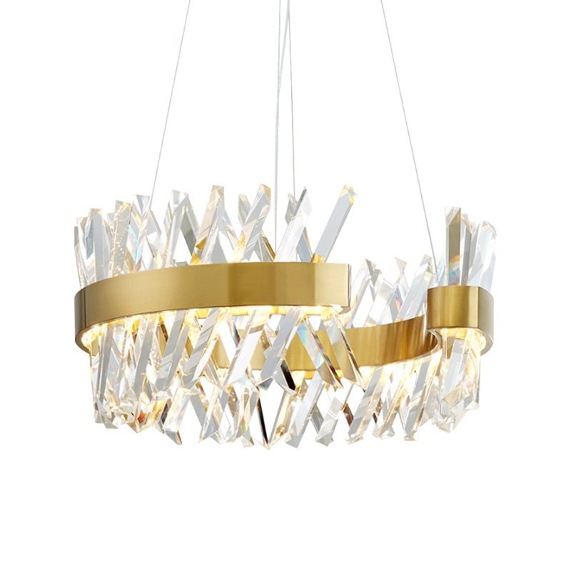 MD18162246-600A light antique brass Подвесная люстра Delight Collection Akasha MD18162246-600A light antique brass