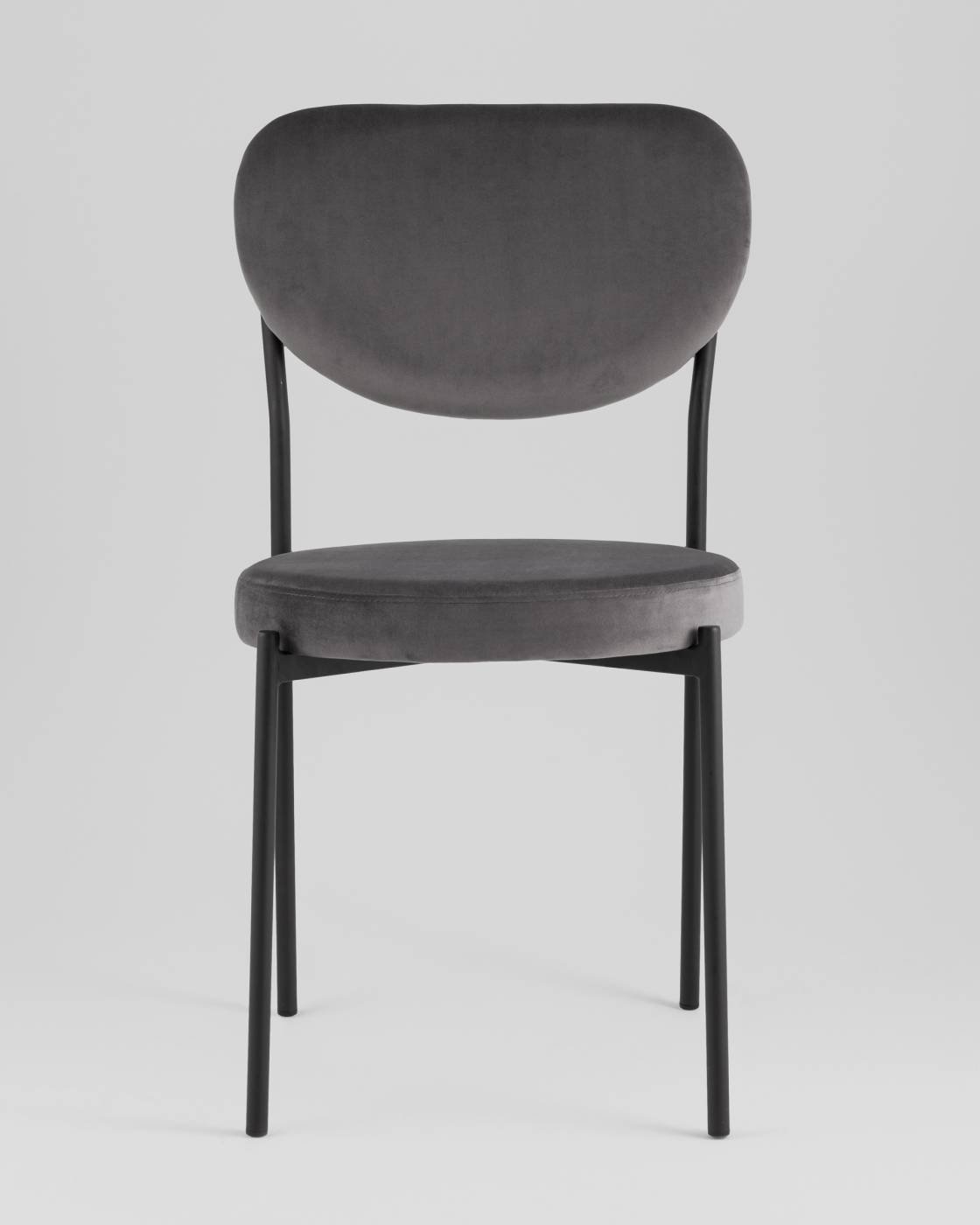 Обеденный стул Stool Group Барбара BARBARA grey velvet 40