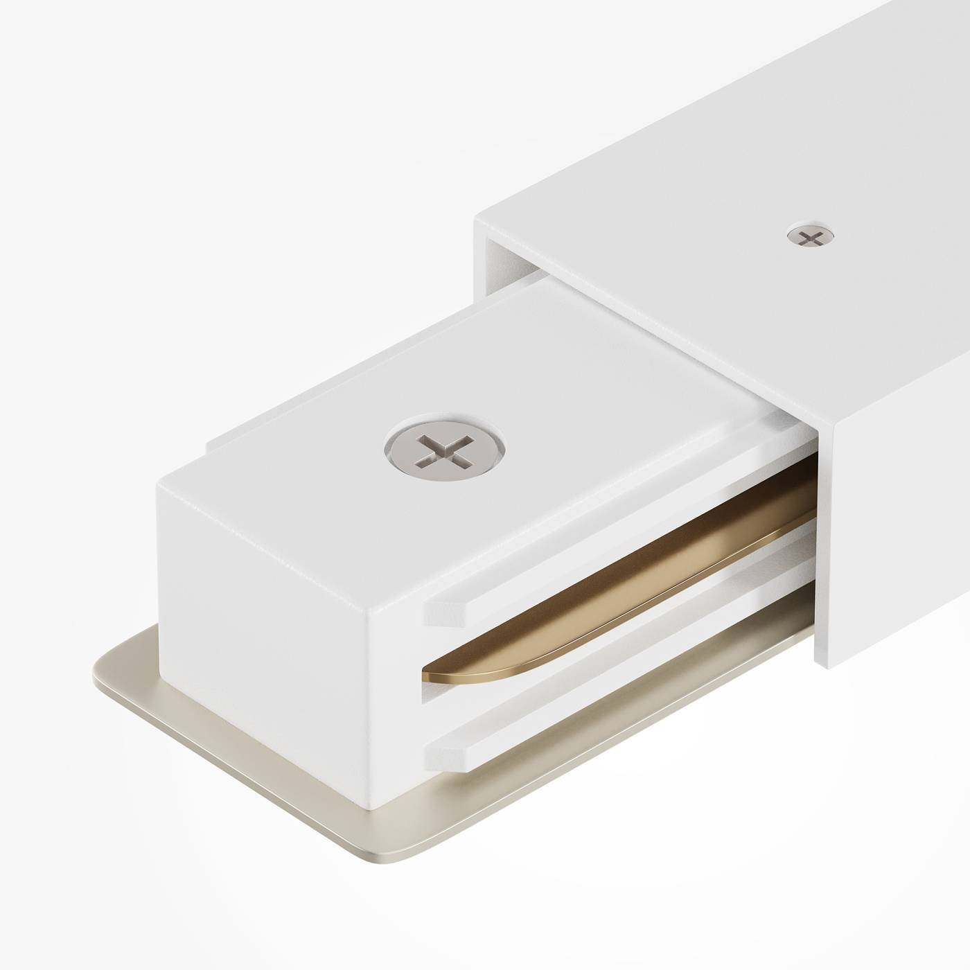 Коннектор для шинопровода Maytoni Accessories for tracks Unity TRA001CB-11W