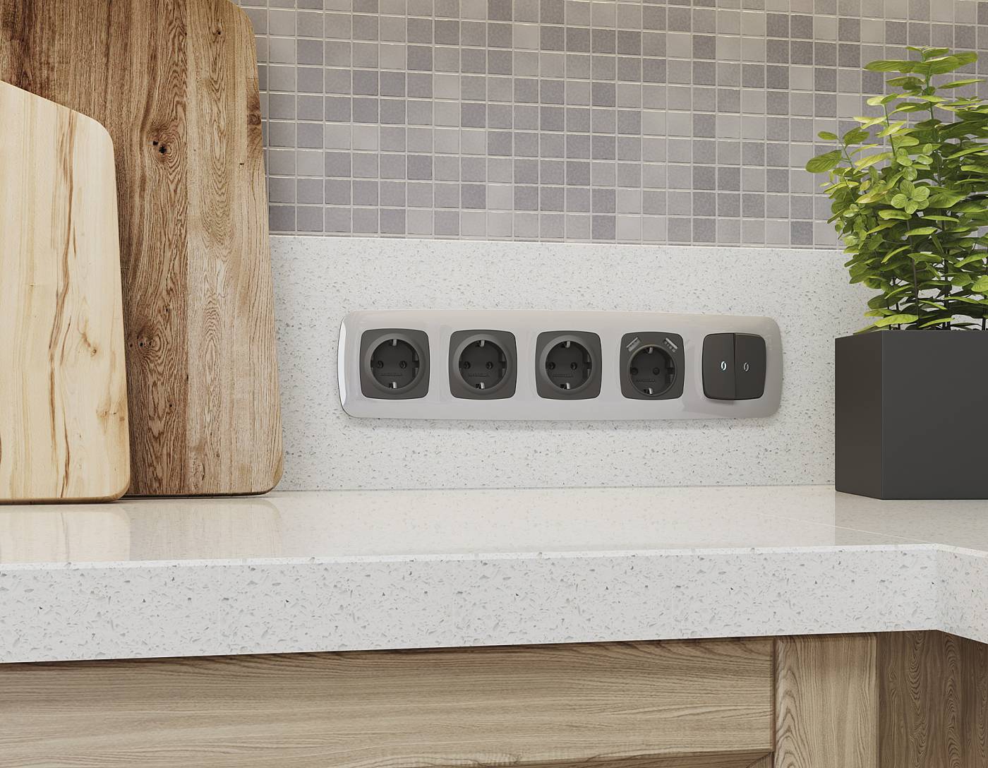 Рамка Ambrella Volt Ecta OF140404