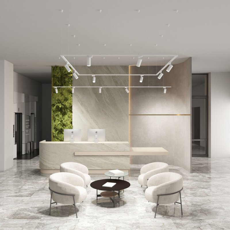 Трековый светильник Denkirs Solid koper DK6454-WH