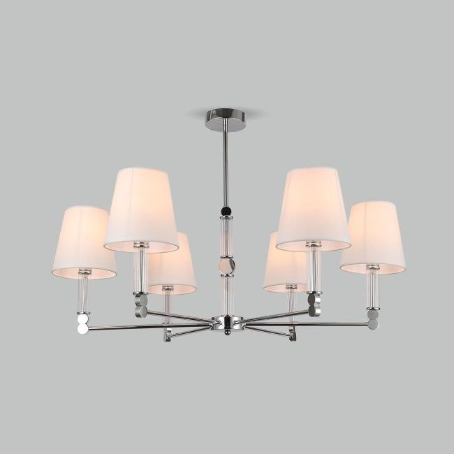 60145/6 хром Потолочная люстра Eurosvet Conso 60145/6 хром