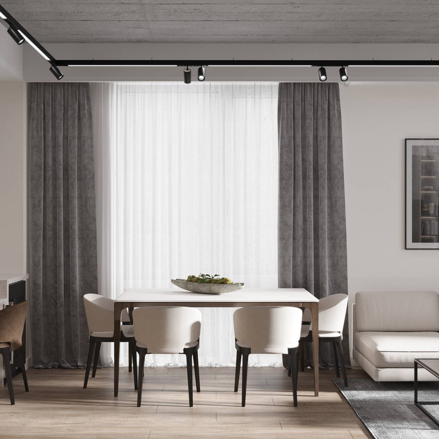 Шинопровод накладной Hesby Lighting ElDeko HSBL_0052