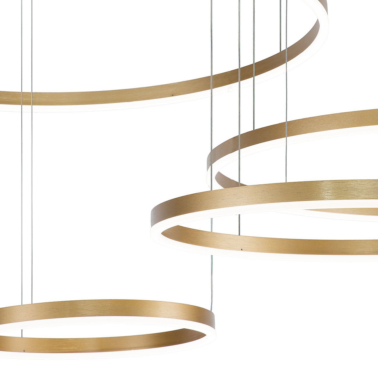 V000015L Подвесная люстра Indigo Galass 14001/4P Gold V000015L