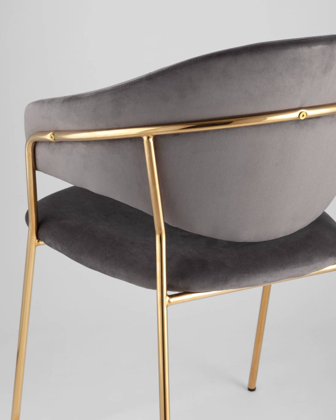 Комплект стульев Stool Group Эвита FDC8022 DARK GREY FUT-81 X2