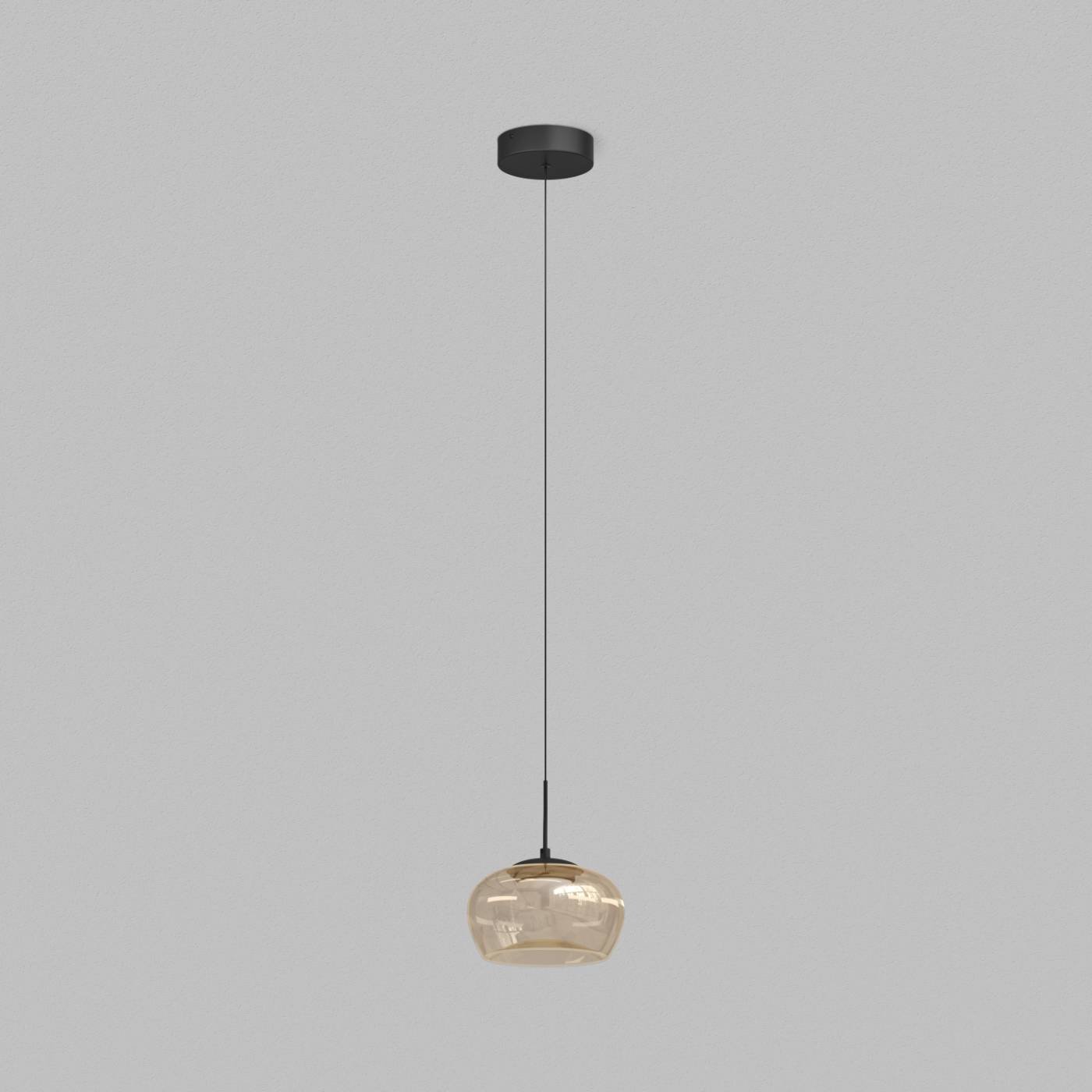 Светильник подвесной Denkirs Floa DK6741-BK+AM