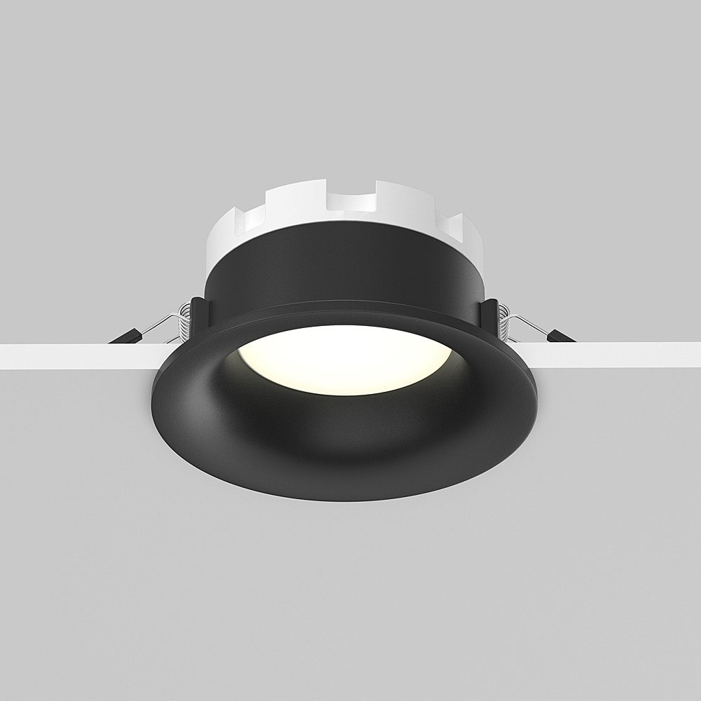 Встраиваемый светильник Maytoni Slim DL027-GX53-B