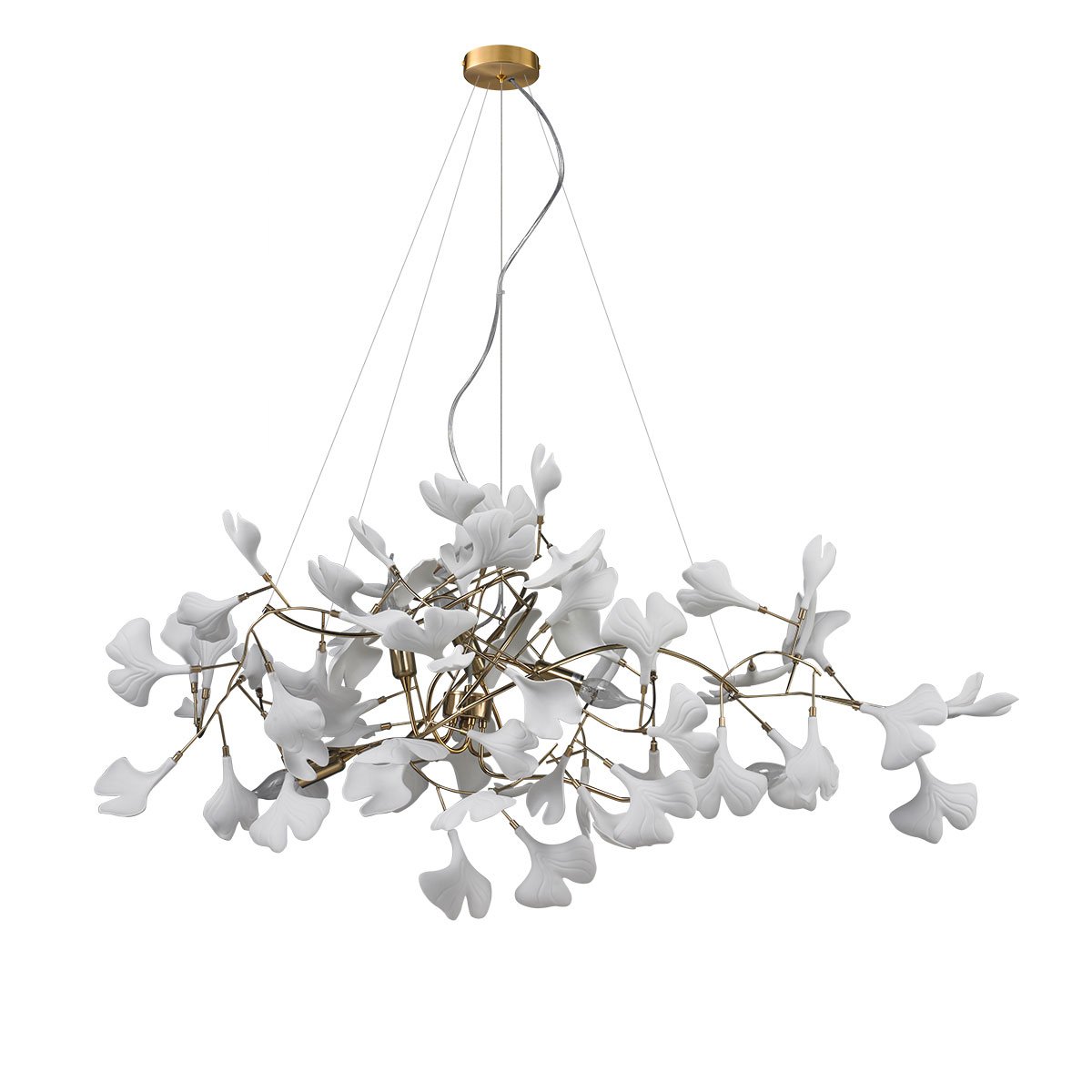 10881P/L1000 gold/white Подвесная люстра Delight Collection 10881 10881P/L1000 gold/white