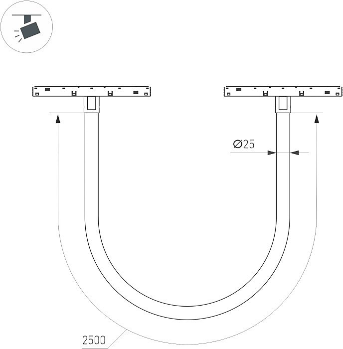 Трековый светильник Arlight Mag-Orient 044332