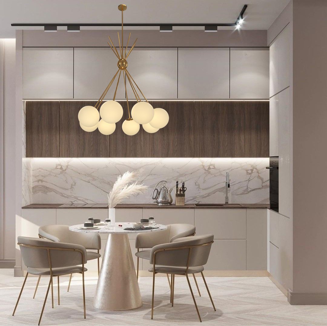 0763CL-8AB Потолочная люстра Milosh tendence Madison 0763CL-8AB