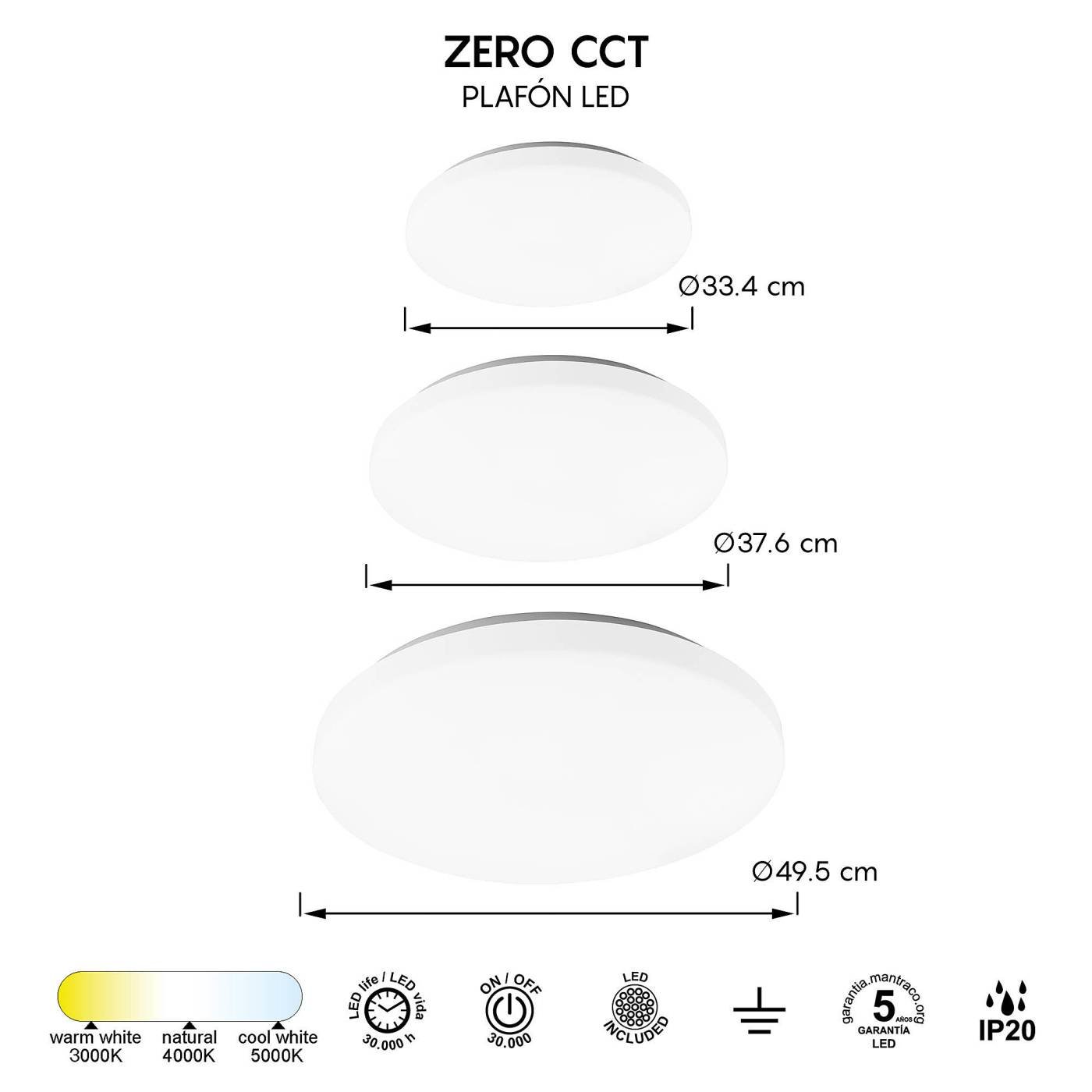 Светильник потолочный Mantra Zero 8693