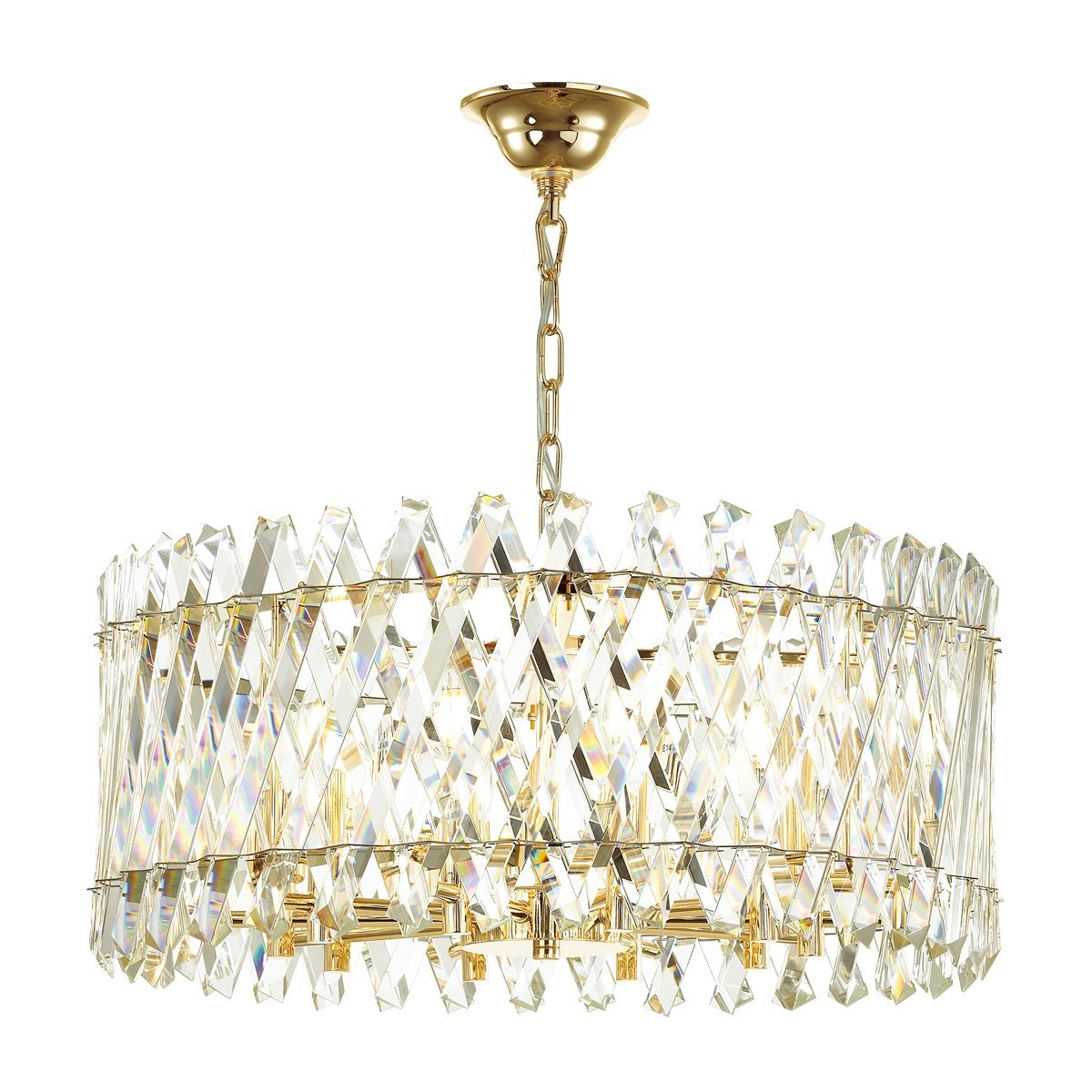 4795/10 Подвесная хрустальная люстра Selva Odeon Light 4795/10