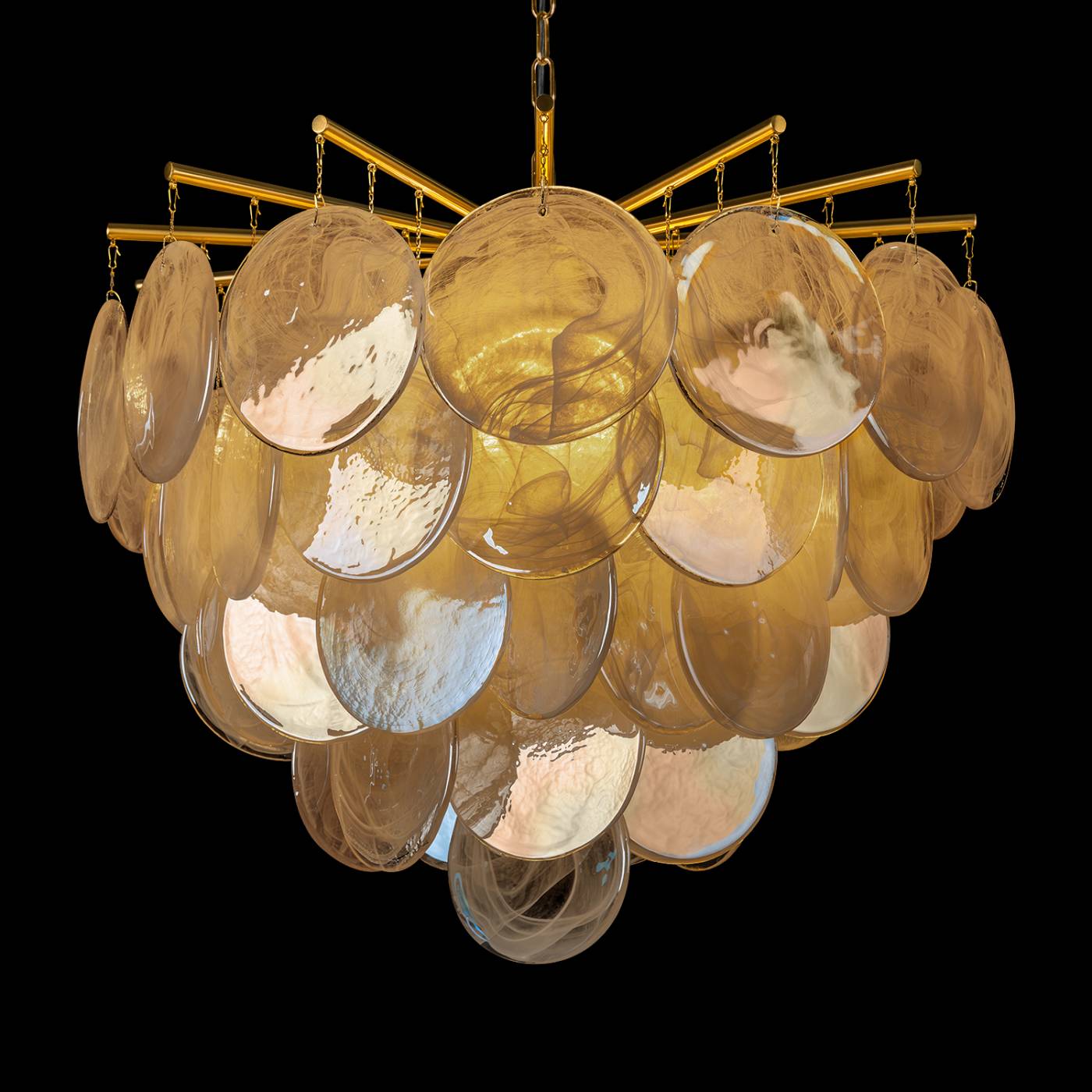 10492/600 Champagne Подвесная люстра Lolly Loft It 10492/600 Champagne