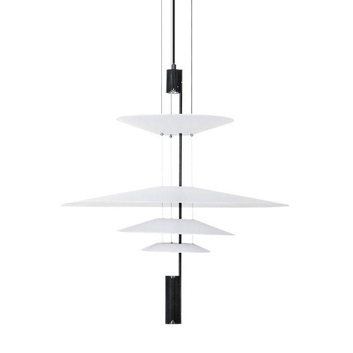 9221P/4(L) black/white Светильник подвесной Delight Collection 9221P 9221P/4(L) black/white