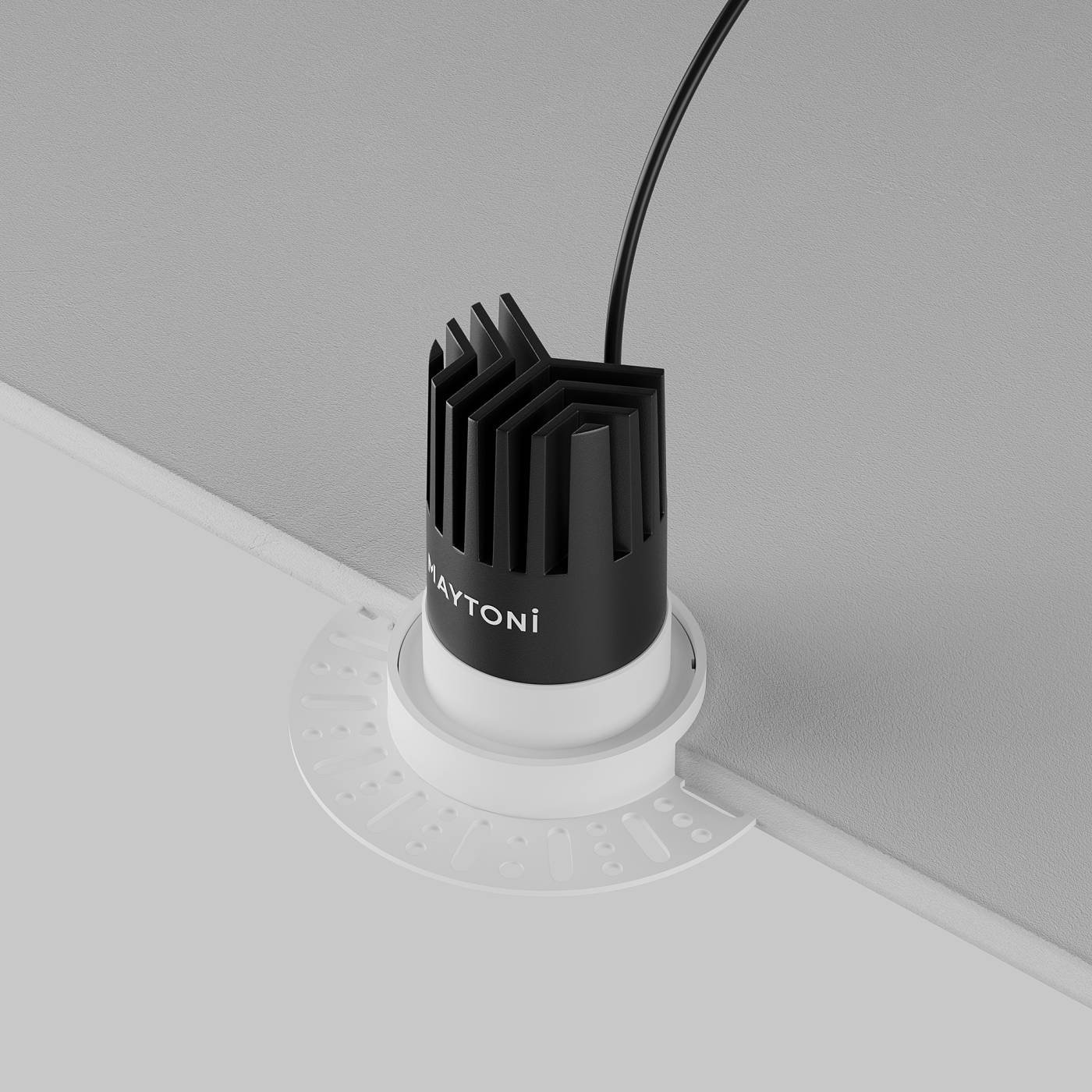 DL119-10W-2.7K-TRS-W Встраиваемый светильник Maytoni Dip DL119-10W-2.7K-TRS-W