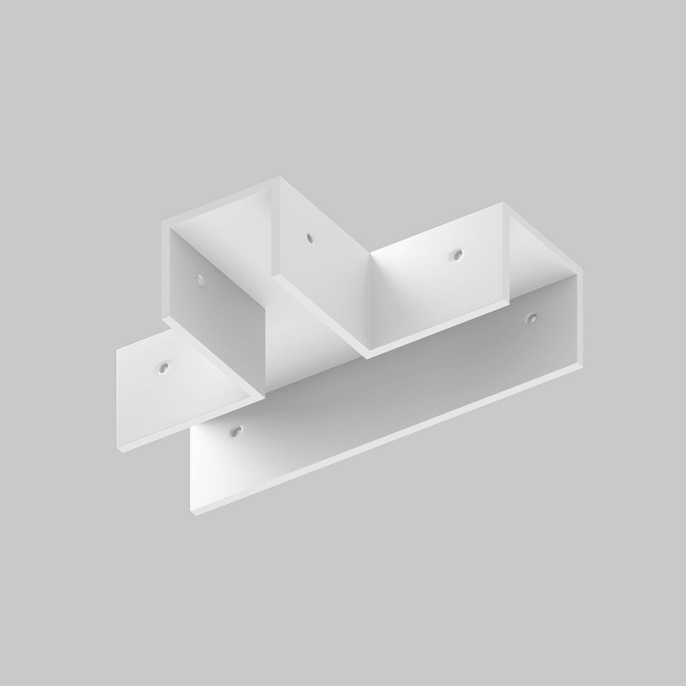 Коннектор T-образный для профиля Elasity IP Maytoni Elasity IP O-TR001-TC-W