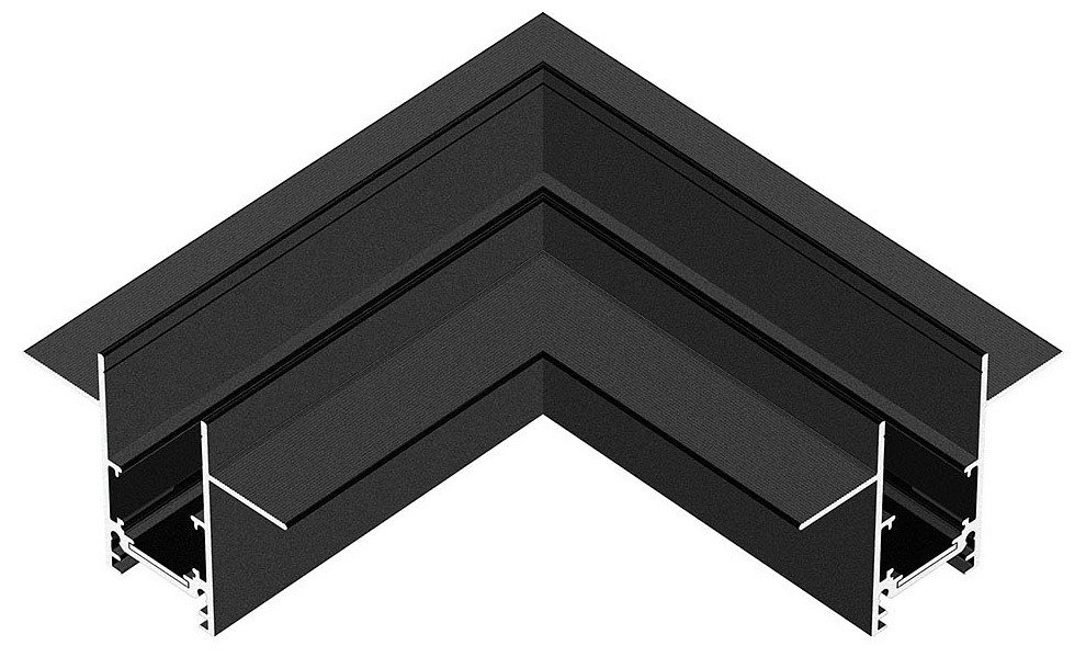 Коннектор угловой для встраиваемого шинопровода Hesby Lighting ElDeko HSBL_0062