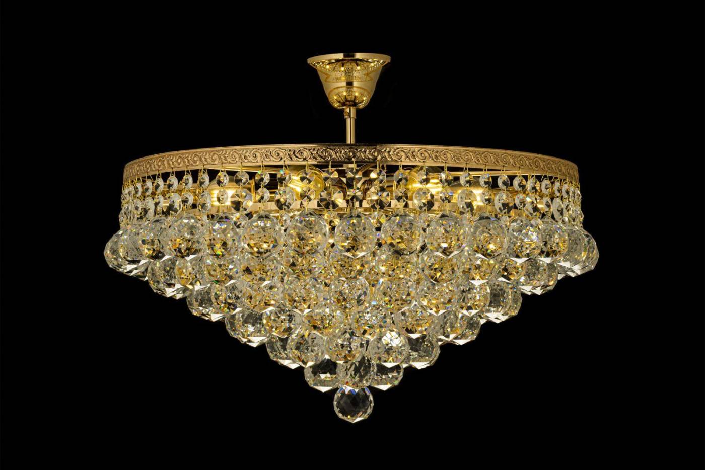 Castellana E 1.3.46.501 G Потолочная хрустальная люстра Arti Lampadari Castellana Castellana E 1.3.46.501 G