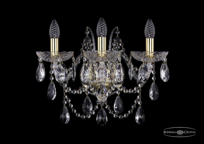 1411B/3/160/XL G Настенное бра Bohemia 1411 1411B/3/160/XL/G