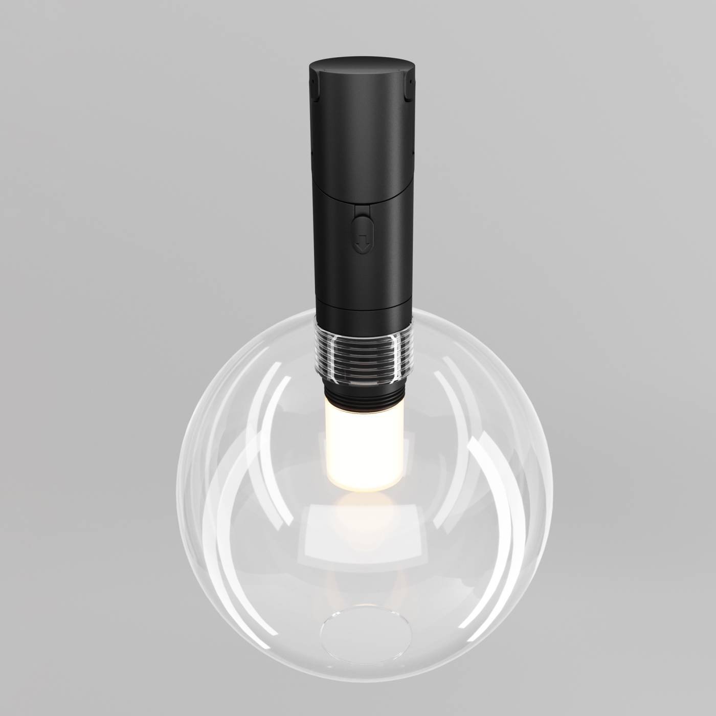 Трековый светильник Maytoni Bubble TR205-1-3W3K-B