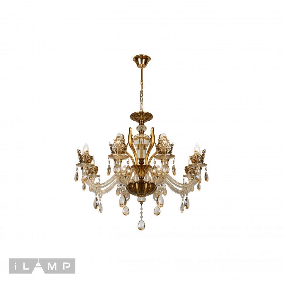 61078-8 BR Люстра подвесная Asia iLamp 61078-8 BR