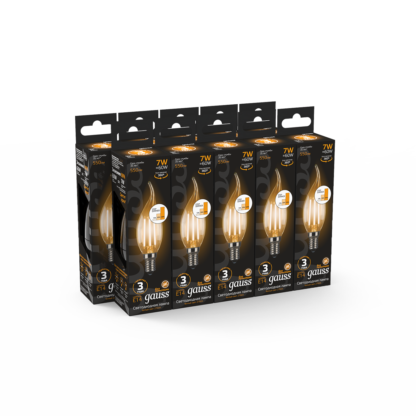 Светодиодная лампа Gauss 104801107