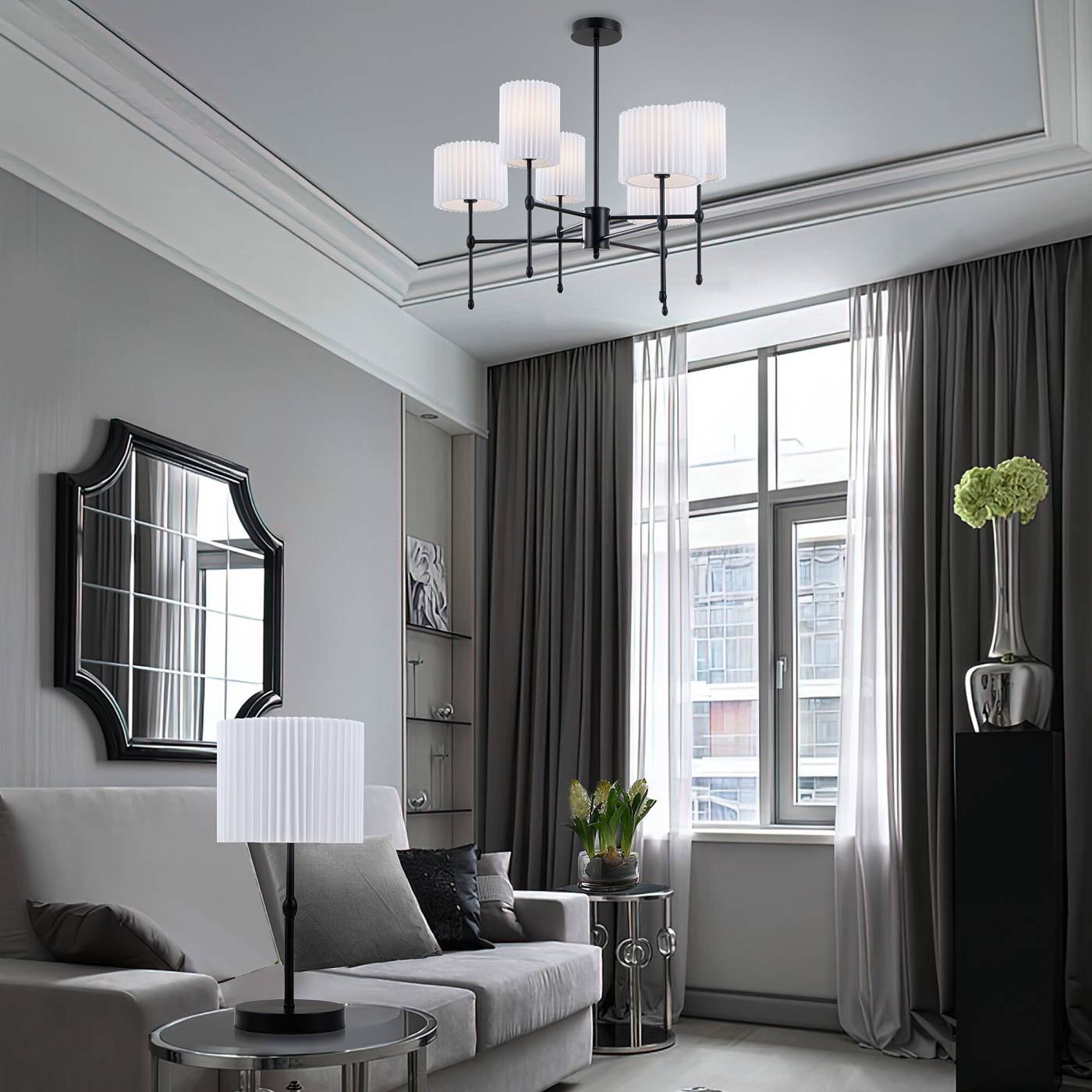 Настольная лампа Eurosvet Notturno 01162/1 черный