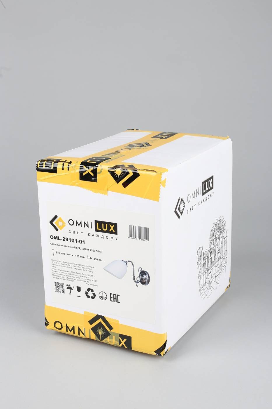 Настенное бра Omnilux Leonessa OML-29101-01
