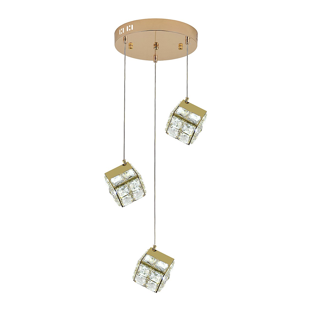 V000134L Светильник подвесной Indigo Radioso V000134L 12048/3P Gold