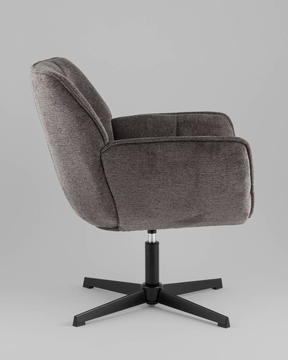 QH-8236KTC DA-97 dark grey Кресло Stool Group QH-8236KTC DA-97 dark grey
