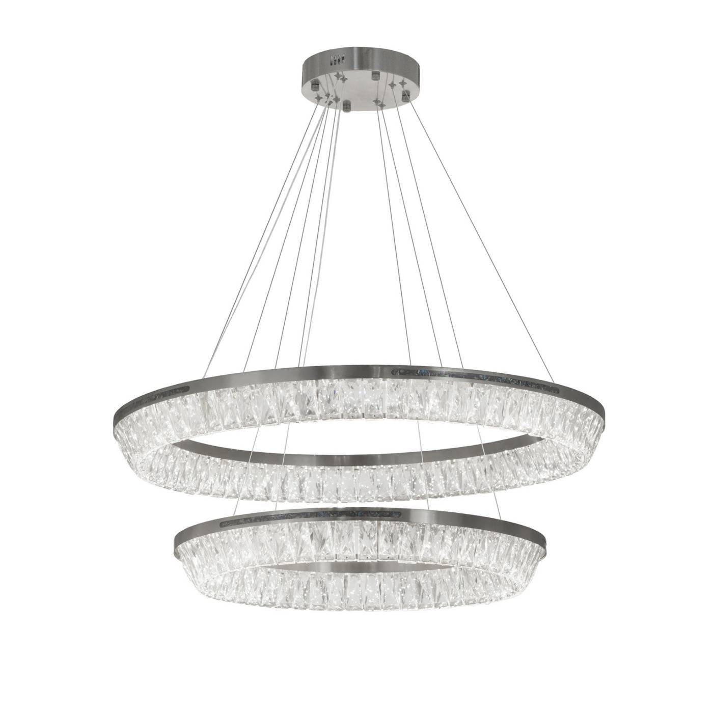 Подвесная люстра Lumina Deco LDP 6031-800-600 CHR