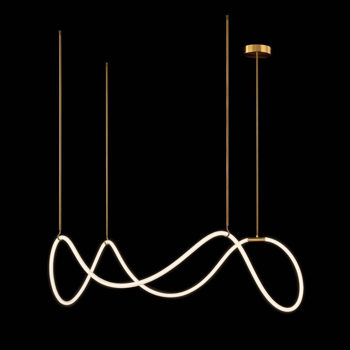 Светильник подвесной Loft It Thread 10388P/C Brass