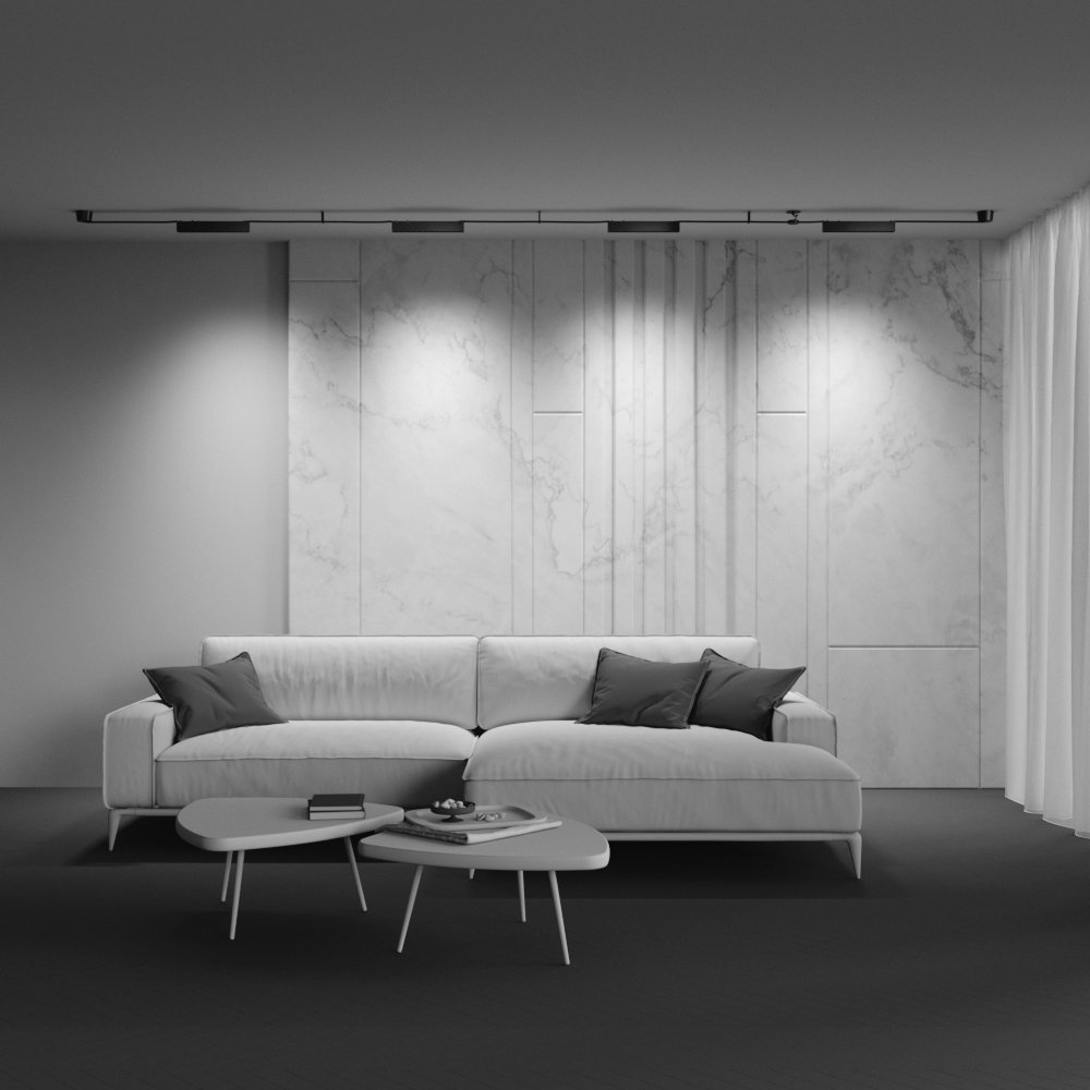 TR128B-12W3K-M-B Трековый светильник Maytoni Pendant system Parity TR128B-12W3K-M-B