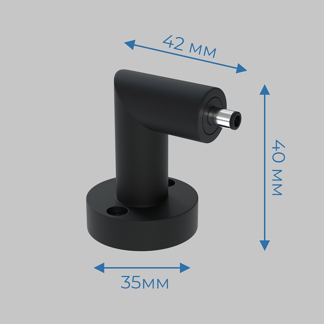 IL.0060.4004-BK IN - соединитель настенно-потолочный монтаж IMEX Thin-Smart IL.0060.4004-BK